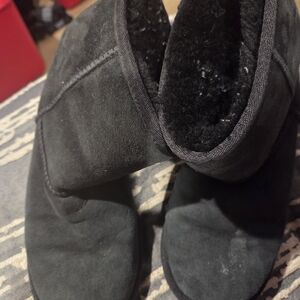UGG Charcoal Suede Boots
